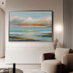 Abstract 1733 Canvas Art 18" x 24" / 45 x 60 cm / Black