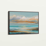 Abstract 1733 Canvas Art 18" x 24" / 45 x 60 cm / Black