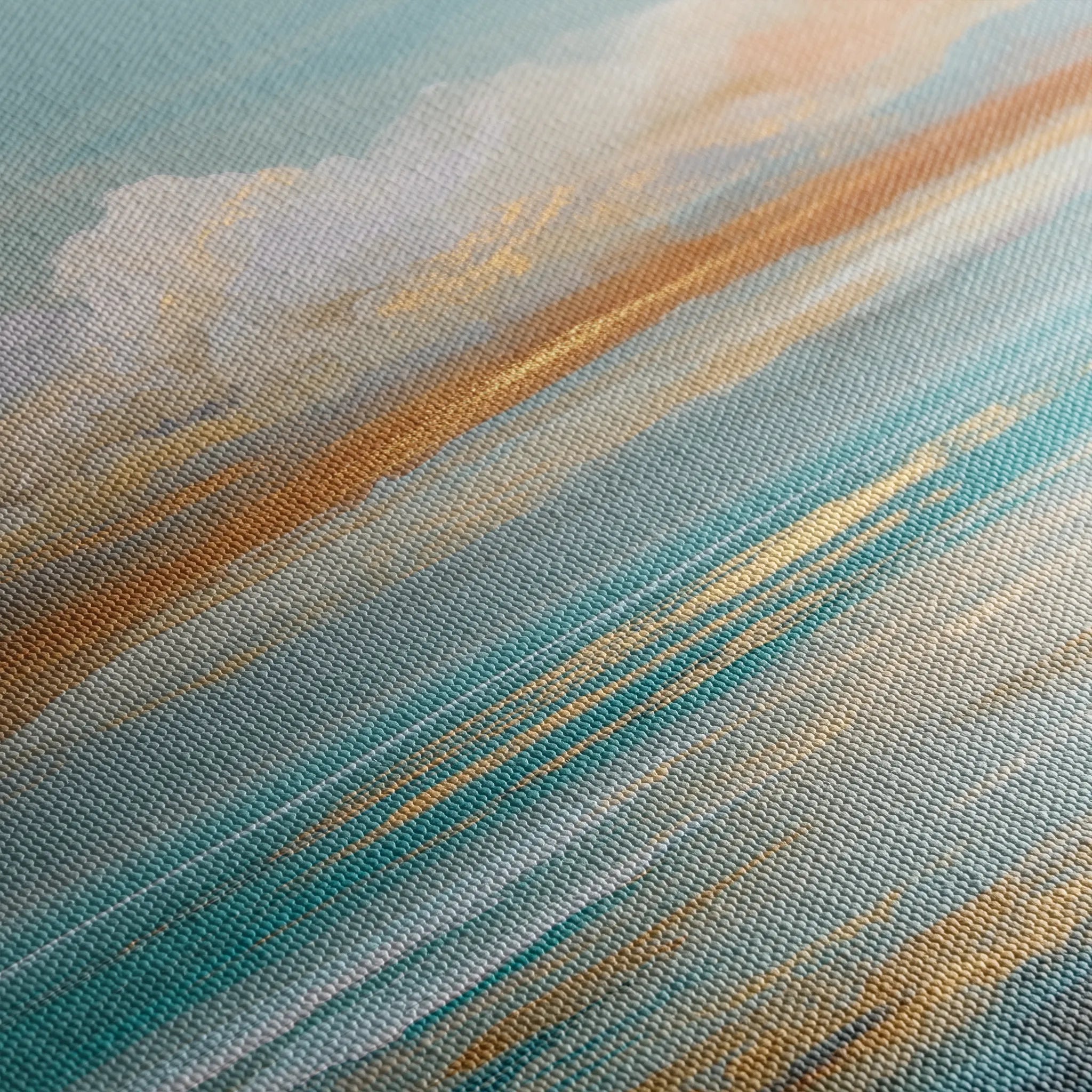 Abstract 1733 Canvas Art 18" x 24" / 45 x 60 cm / Black