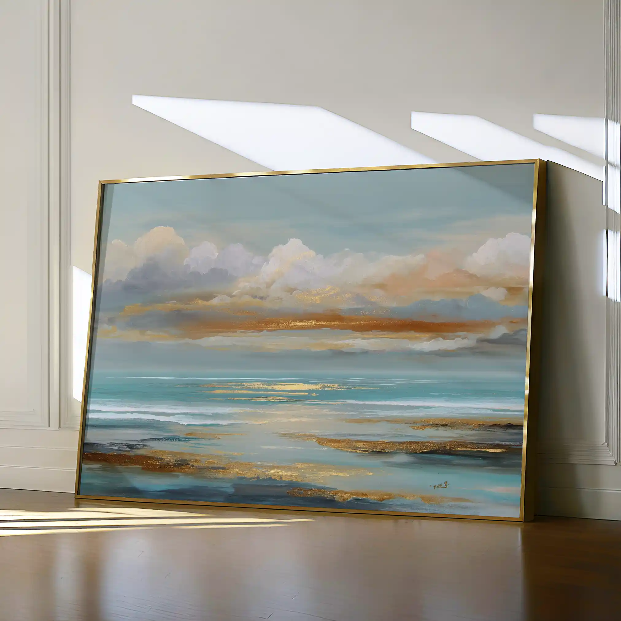Abstract 1733 Canvas Art 60 x 40 cm / Black