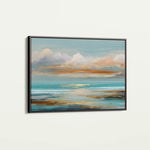 Abstract 1733 Canvas Art 60 x 40 cm / Black