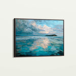 Abstract 1734 Canvas Art 18" x 24" / 45 x 60 cm / Black