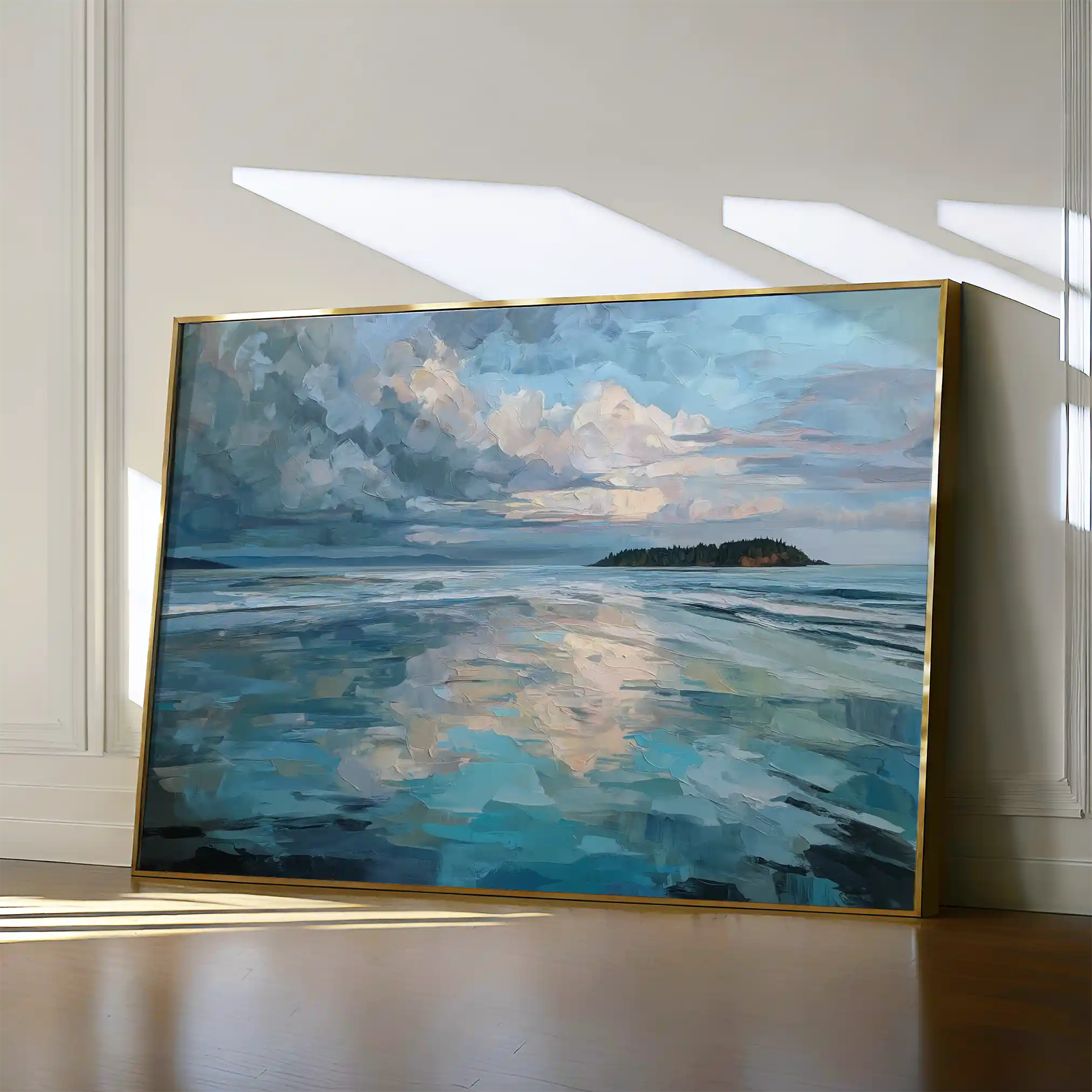 Abstract 1734 Canvas Art 60 x 40 cm / Black