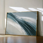 Abstract 1735 Canvas Art 18" x 24" / 45 x 60 cm / Black