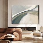 Abstract 1736 Canvas Art 18" x 24" / 45 x 60 cm / Black
