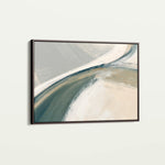 Abstract 1736 Canvas Art 18" x 24" / 45 x 60 cm / Black