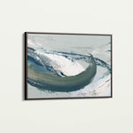 Abstract 1737 Canvas Art 18" x 24" / 45 x 60 cm / Black