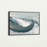 Abstract 1737 Canvas Art 18" x 24" / 45 x 60 cm / Black