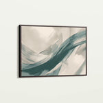 Abstract 1739 Canvas Art 18" x 24" / 45 x 60 cm / Black