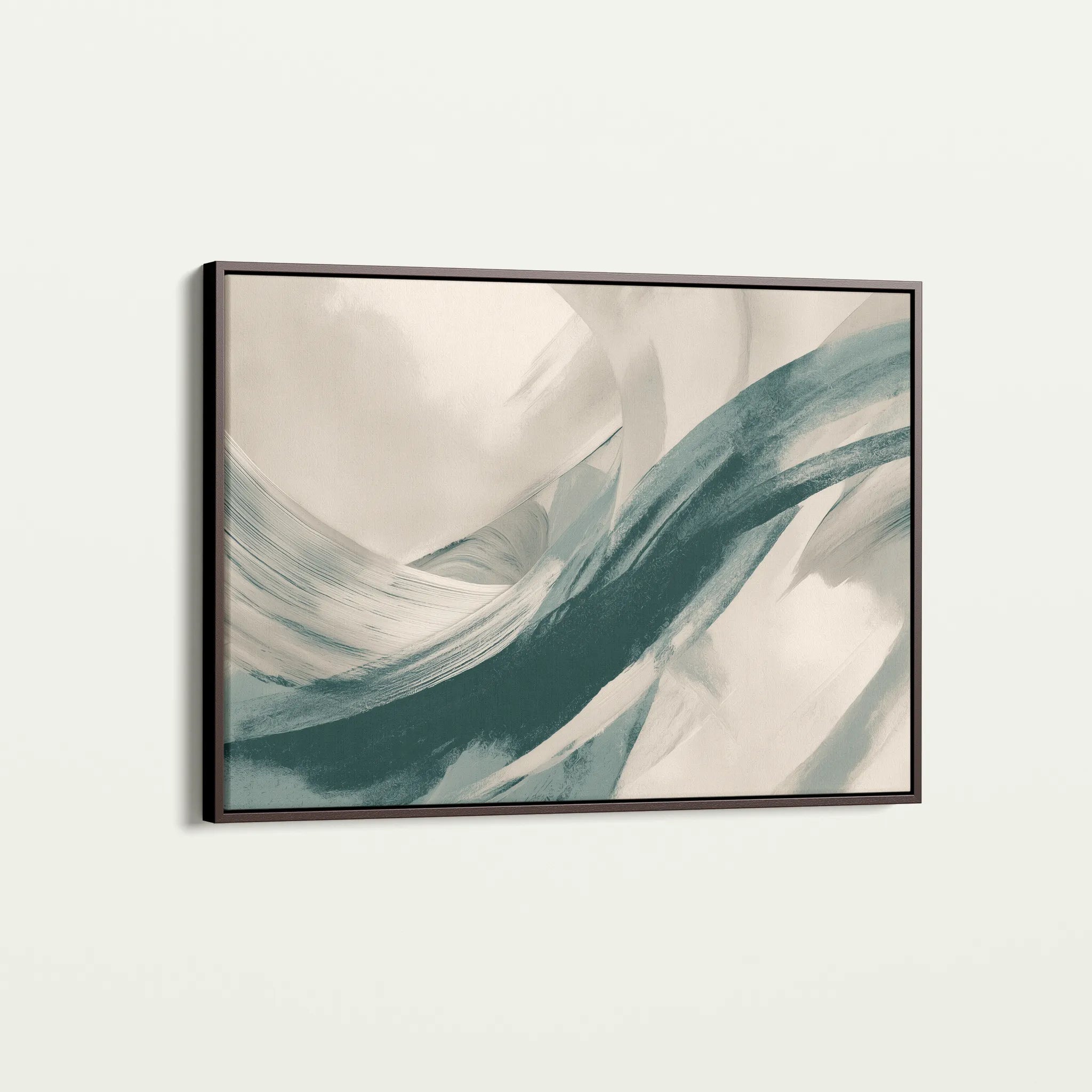 Abstract 1739 Canvas Art 18" x 24" / 45 x 60 cm / Black