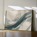 Abstract 1739 Canvas Art 60 x 40 cm / Black