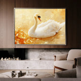 Animals 174 Canvas Art 18" x 24" / 45 x 60 cm / Black