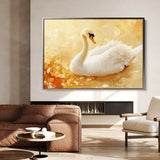 Animals 174 Canvas Art 18" x 24" / 45 x 60 cm / Black