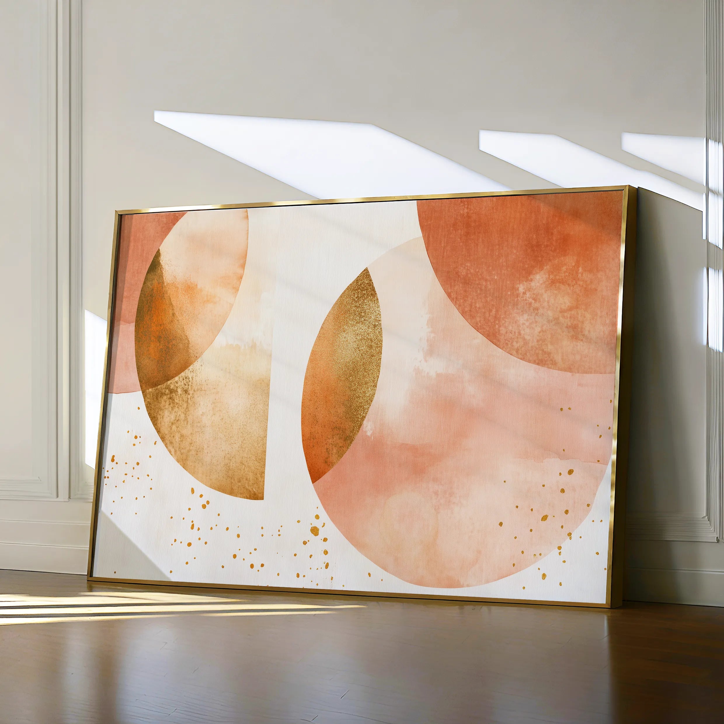 Boho 174 Canvas Art 18" x 24" / 45 x 60 cm / Black