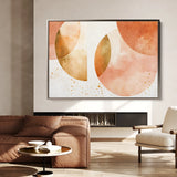 Boho 174 Canvas Art 18" x 24" / 45 x 60 cm / Black