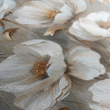 Floral 174 Canvas Art 18" x 24" / 45 x 60 cm / Black