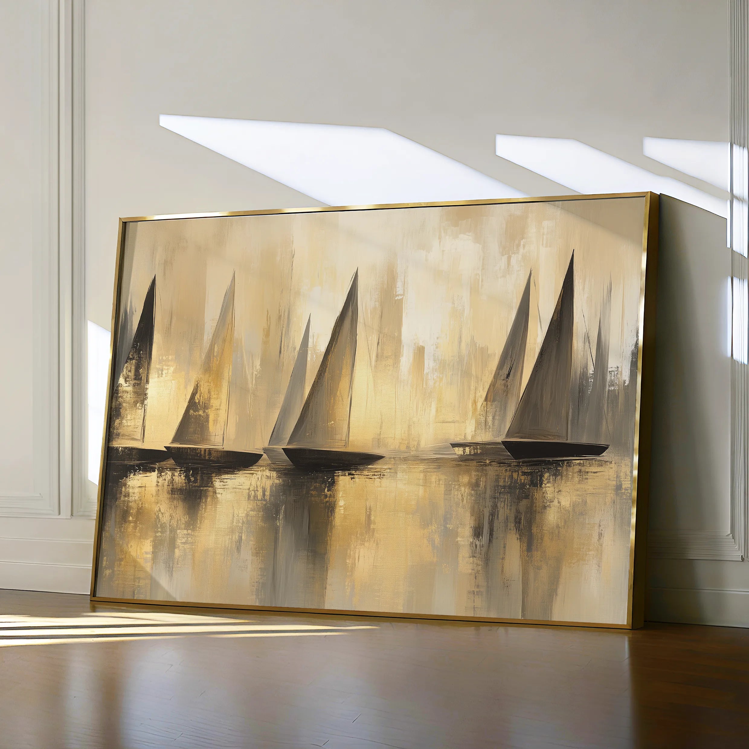 Landscape 174 Canvas Art 18" x 24" / 45 x 60 cm / Black