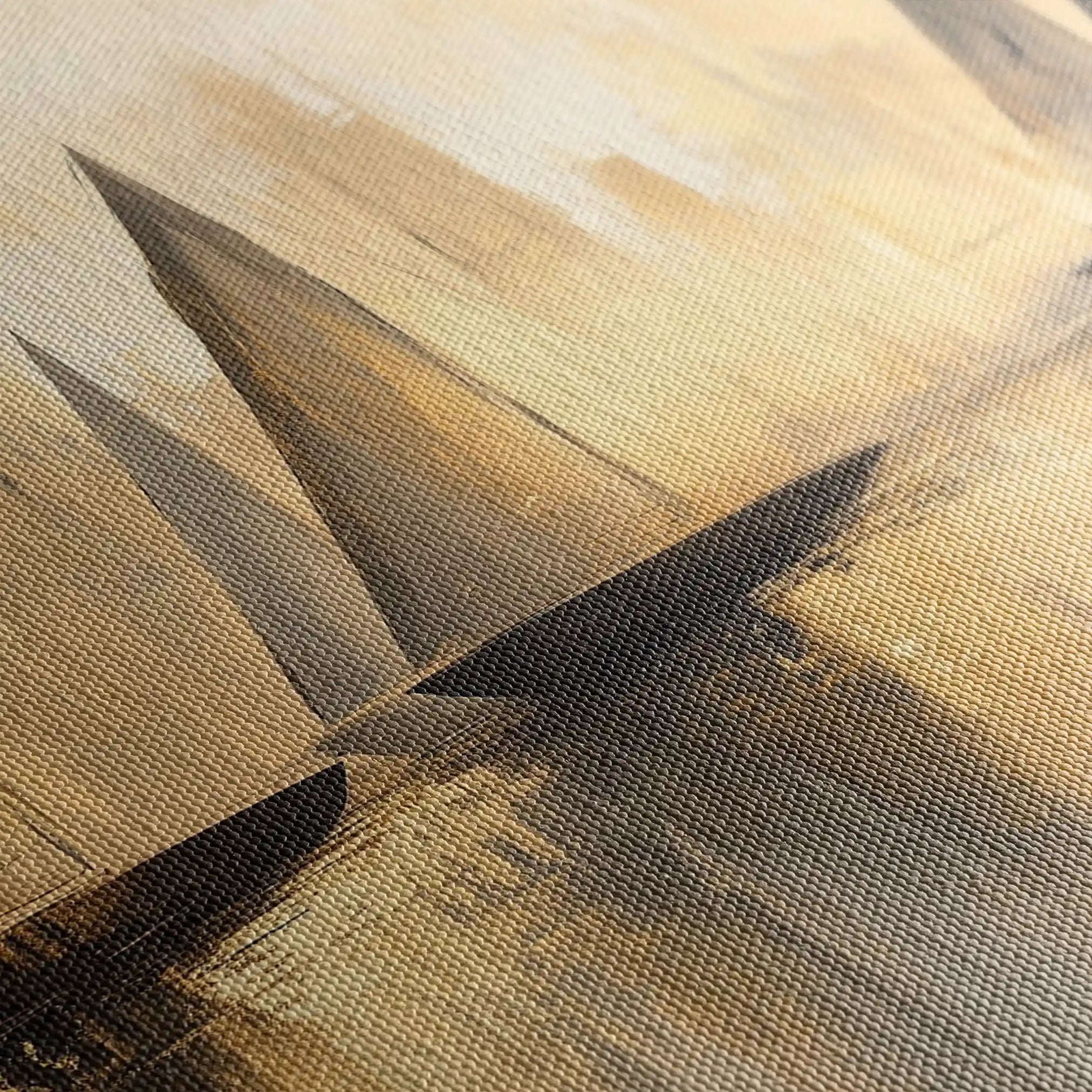 Landscape 174 Canvas Art 60 x 40 cm / Black