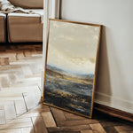 Abstract 1740 Canvas Art 18" x 24" / 45 x 60 cm / Black