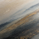 Abstract 1743 Canvas Art 16" x 16" / 40 x 40 cm / Black