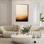 Abstract 1745 Canvas Art 18" x 24" / 45 x 60 cm / Black