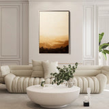 Abstract 1745 Canvas Art 18" x 24" / 45 x 60 cm / Black