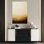Abstract 1745 Canvas Art 18" x 24" / 45 x 60 cm / Black