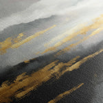 Abstract 1748 Canvas Art 18" x 24" / 45 x 60 cm / Black