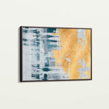 Abstract 175 Canvas Art 18" x 24" / 45 x 60 cm / Black