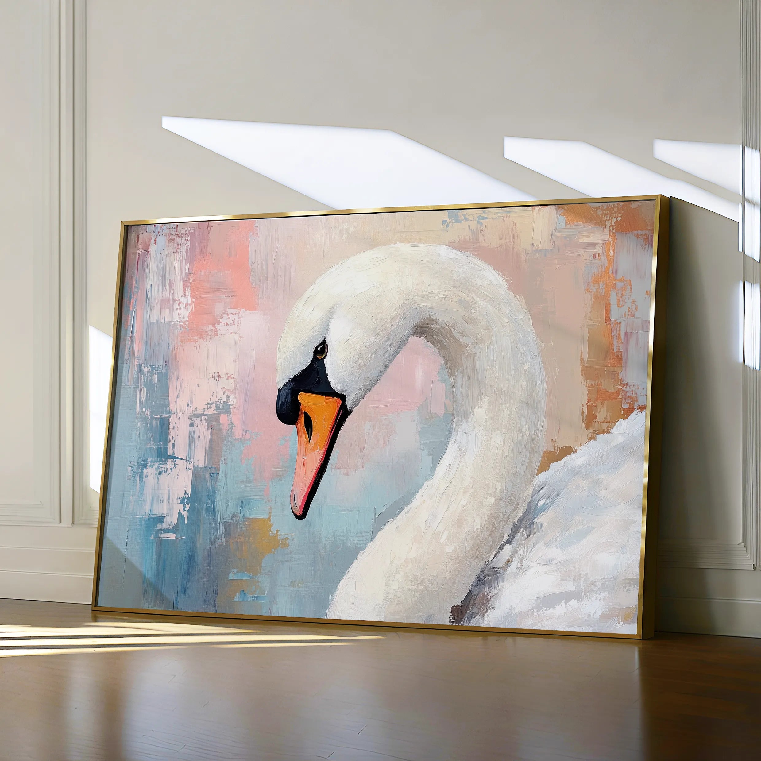 Animals 175 Canvas Art 18" x 24" / 45 x 60 cm / Black