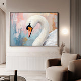 Animals 175 Canvas Art 18" x 24" / 45 x 60 cm / Black