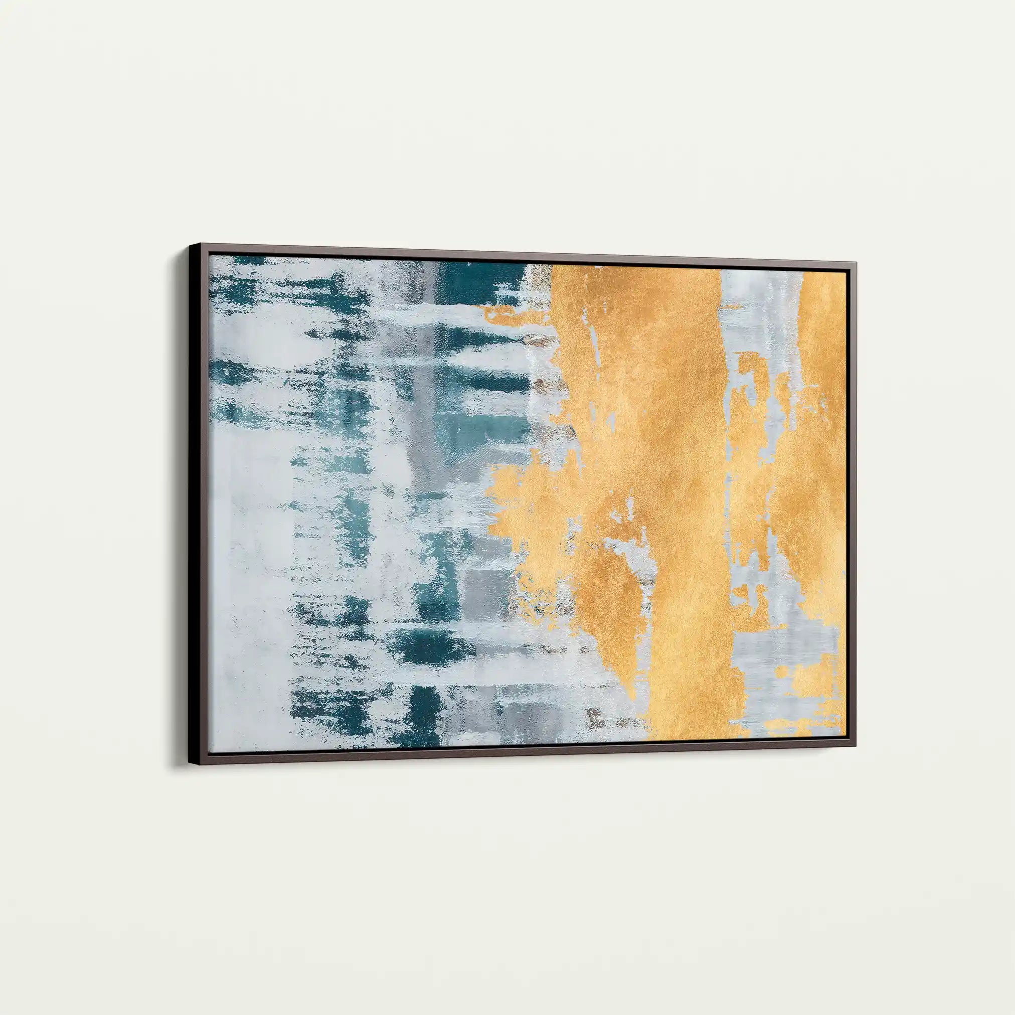 Abstract 175 Canvas Art 60 x 40 cm / Black