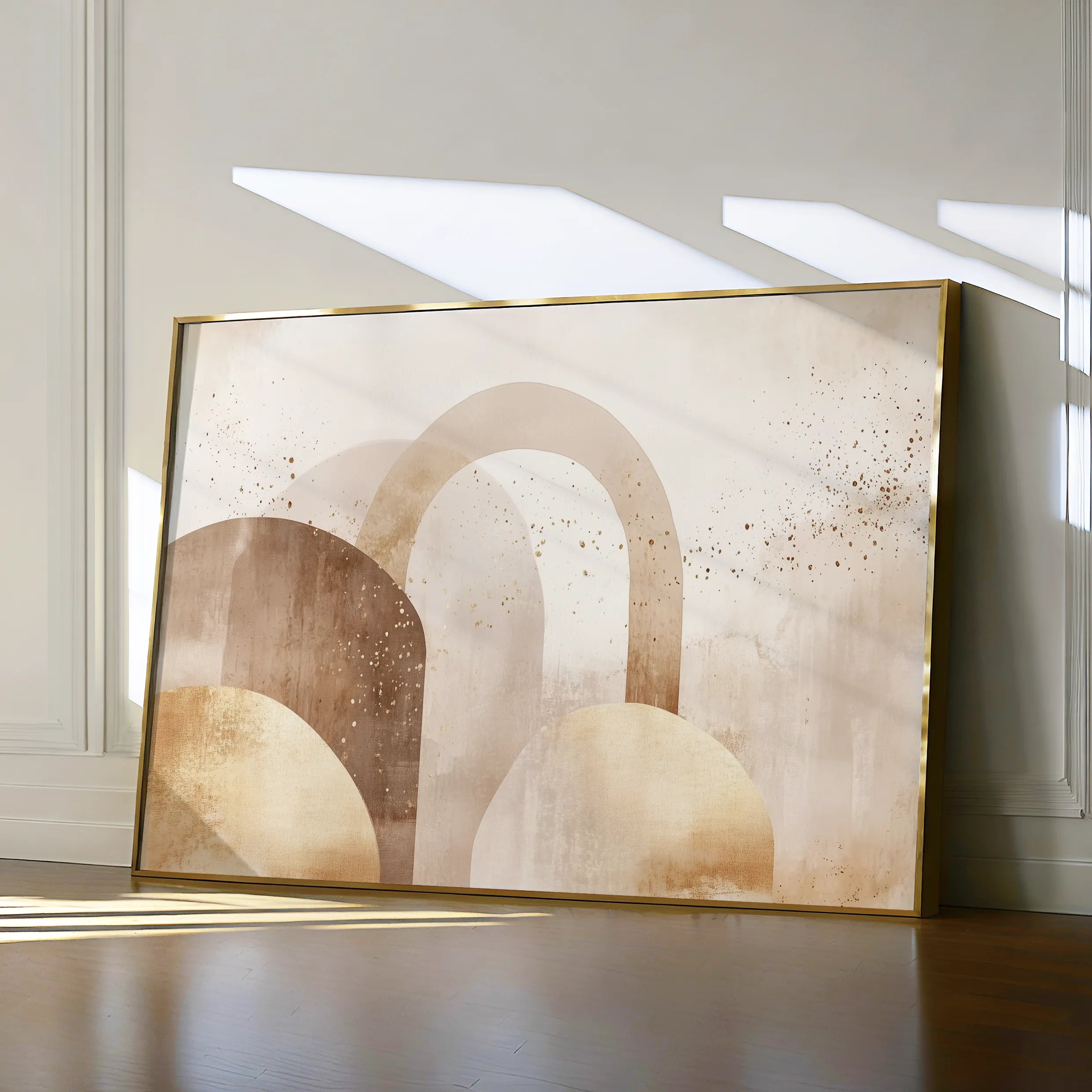 Boho 175 Canvas Art 18" x 24" / 45 x 60 cm / Black