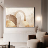 Boho 175 Canvas Art 18" x 24" / 45 x 60 cm / Black