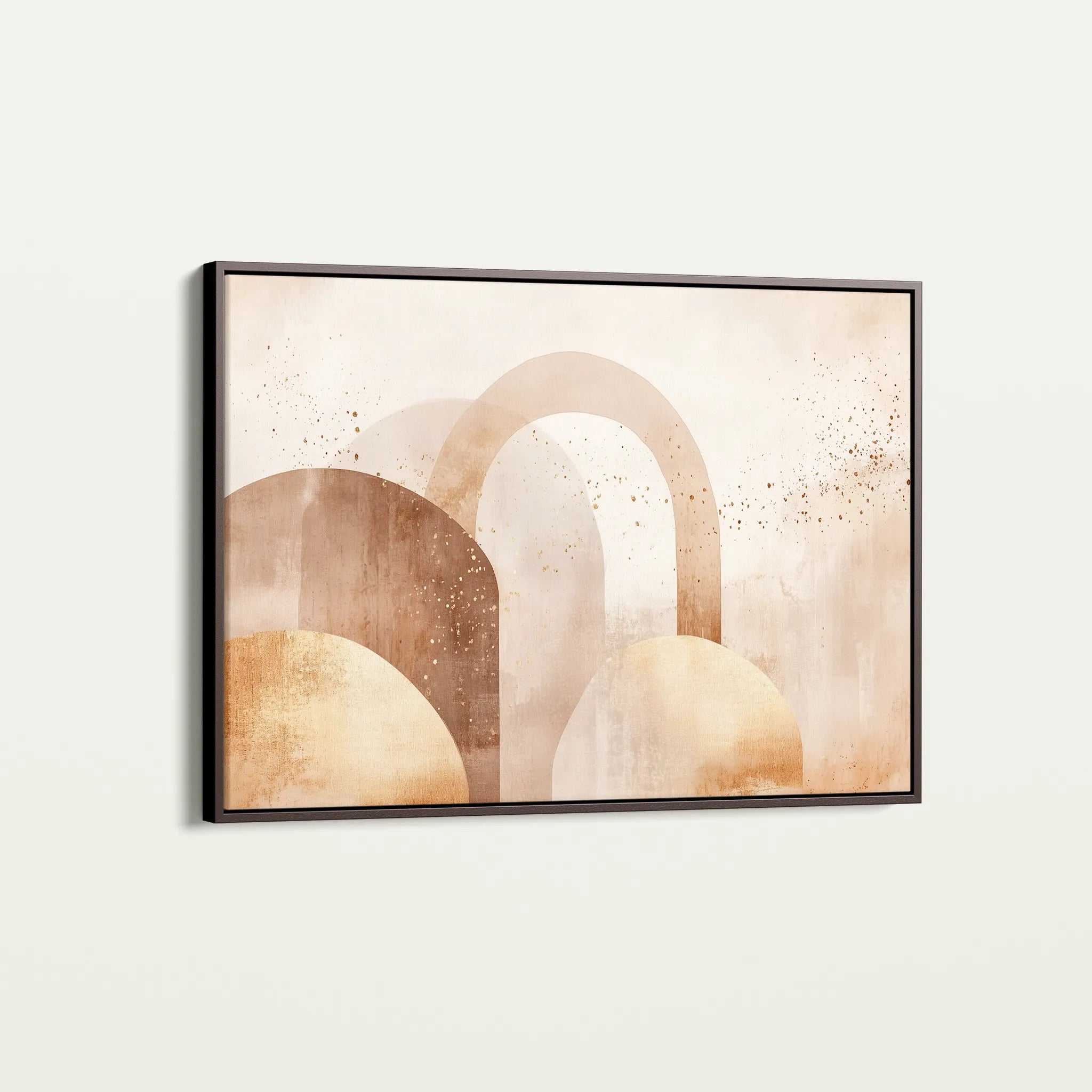 Boho 175 Canvas Art 18" x 24" / 45 x 60 cm / Black