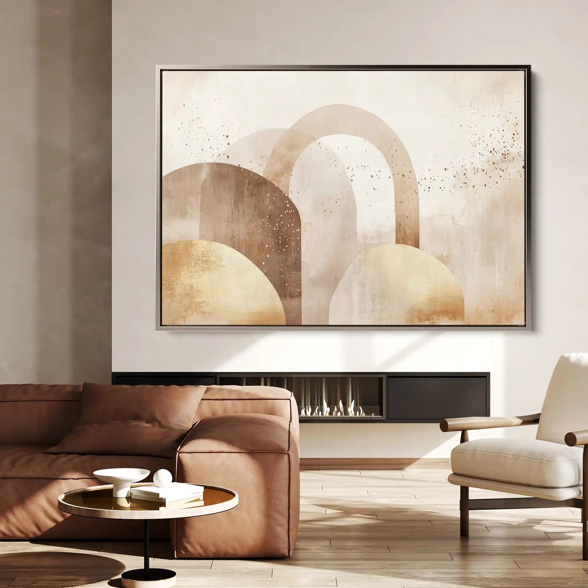 Boho 175 Canvas Art 60 x 40 cm / Black