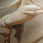 Horses 175 Canvas Art 18" x 24" / 45 x 60 cm / Black