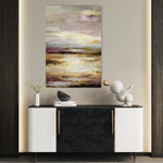 Abstract 1752 Canvas Art 18" x 24" / 45 x 60 cm / Black