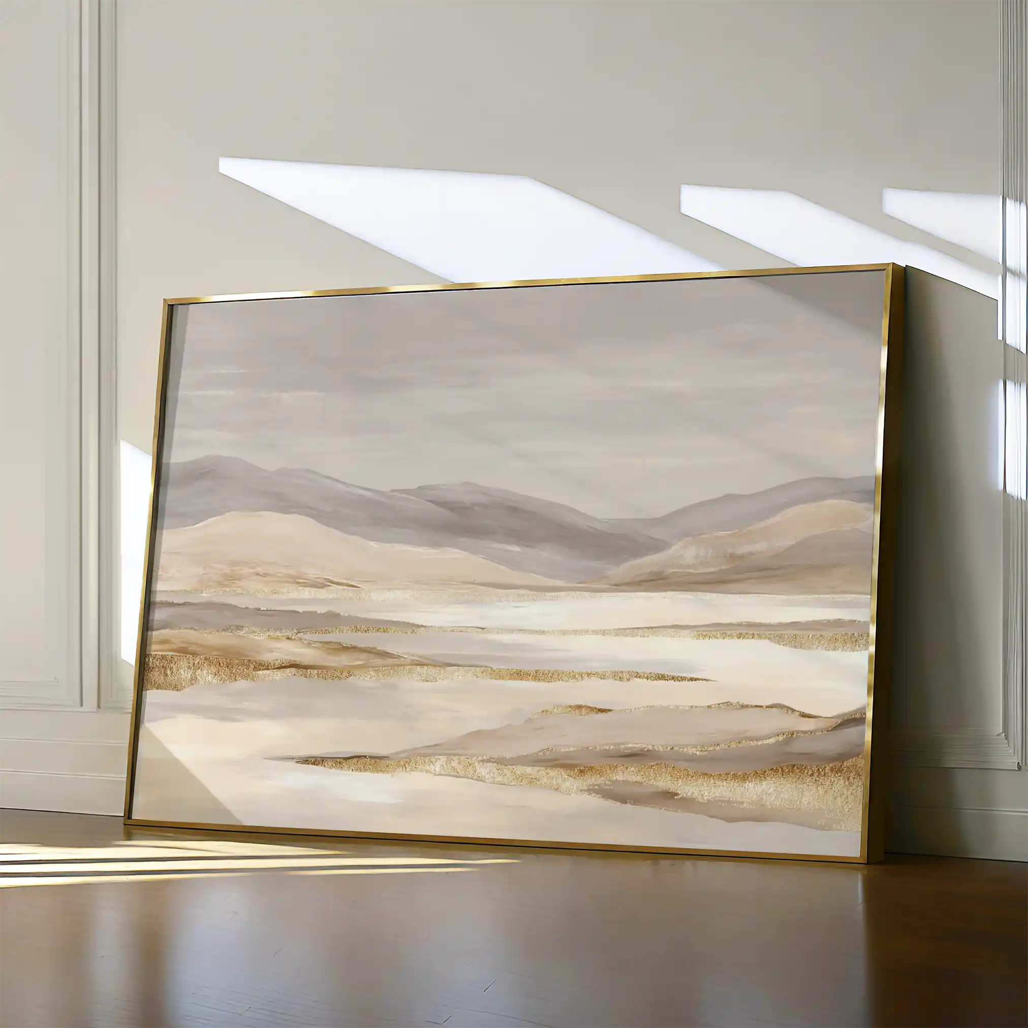 Abstract 1753 Canvas Art 18" x 24" / 45 x 60 cm / Black