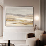 Abstract 1753 Canvas Art 18" x 24" / 45 x 60 cm / Black
