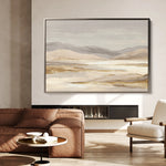 Abstract 1753 Canvas Art 18" x 24" / 45 x 60 cm / Black