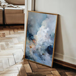Abstract 1758 Canvas Art 18" x 24" / 45 x 60 cm / Black