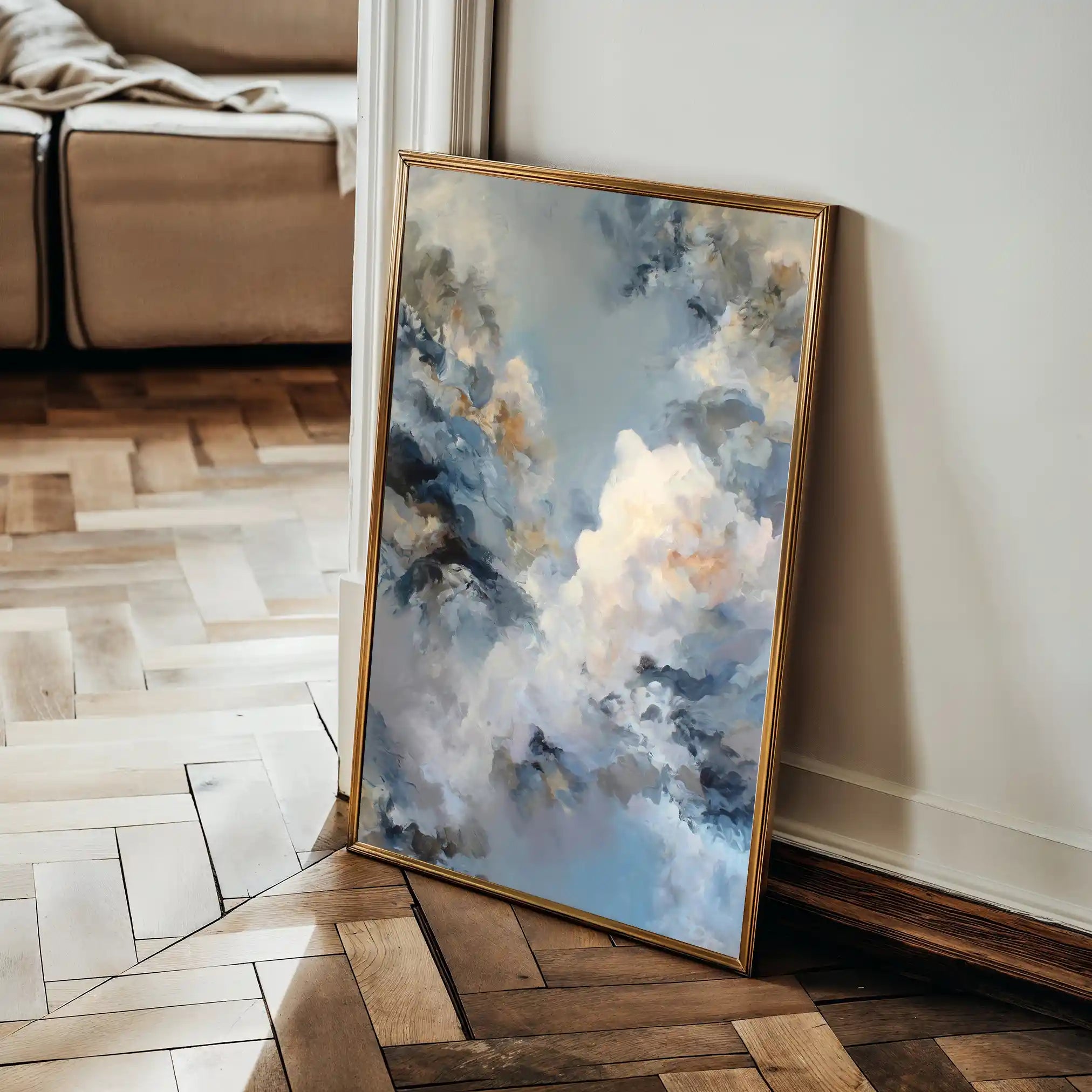 Abstract 1759 Canvas Art 60 x 40 cm / Black