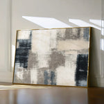 Abstract 176 Canvas Art 18" x 24" / 45 x 60 cm / Black