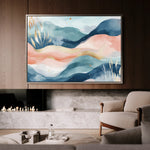 Boho 176 Canvas Art 18" x 24" / 45 x 60 cm / Black