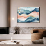 Boho 176 Canvas Art 18" x 24" / 45 x 60 cm / Black