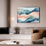 Boho 176 Canvas Art 18" x 24" / 45 x 60 cm / Black