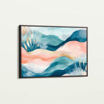 Boho 176 Canvas Art 18" x 24" / 45 x 60 cm / Black