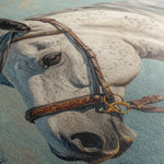 Horses 176 Canvas Art 18" x 24" / 45 x 60 cm / Black