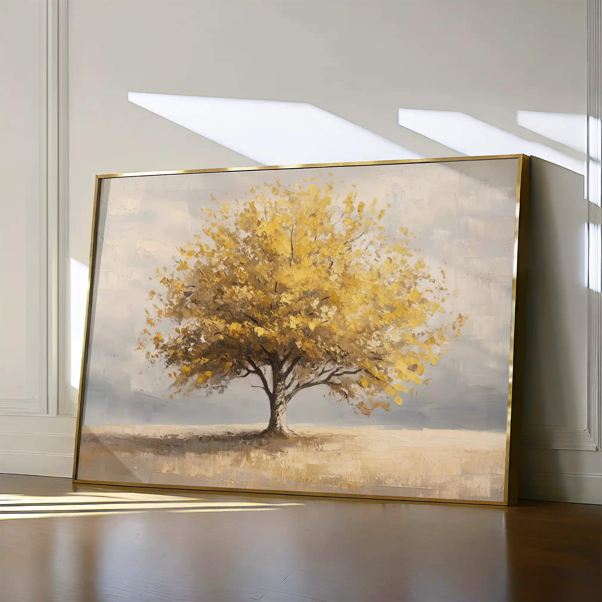 Landscape 176 Canvas Art 60 x 40 cm / Black